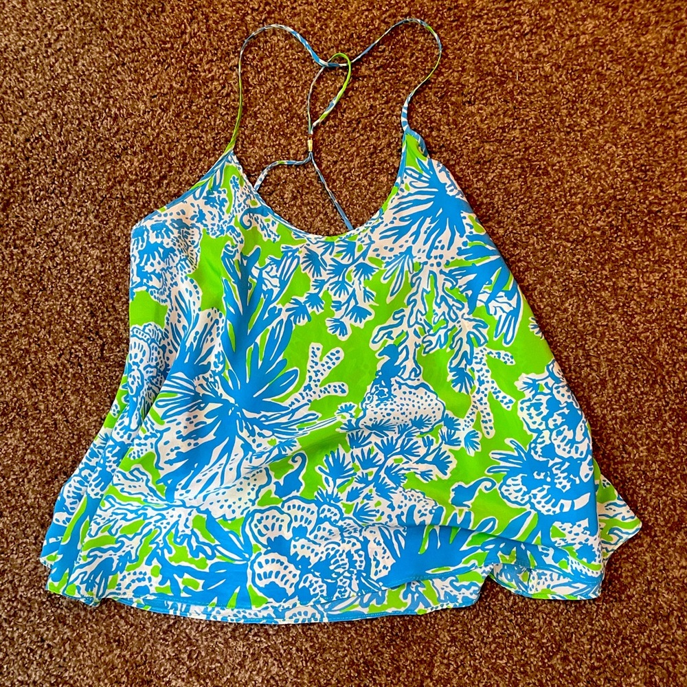 Cute Lilly tank silk